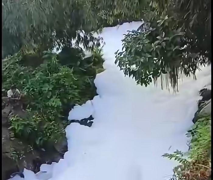 Pembuangan Limbah di Ubung Denpasar Ditangani Polresta Denpasar, Disebut Limbah Lama Baru Dibuang - Tribun-bali.com