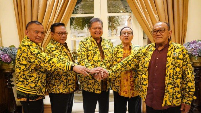 Dedengkot Golkar Turun Gunung, Airlangga Hartarto Kian Aman: Kami Solid Jelang Pemilu 2024