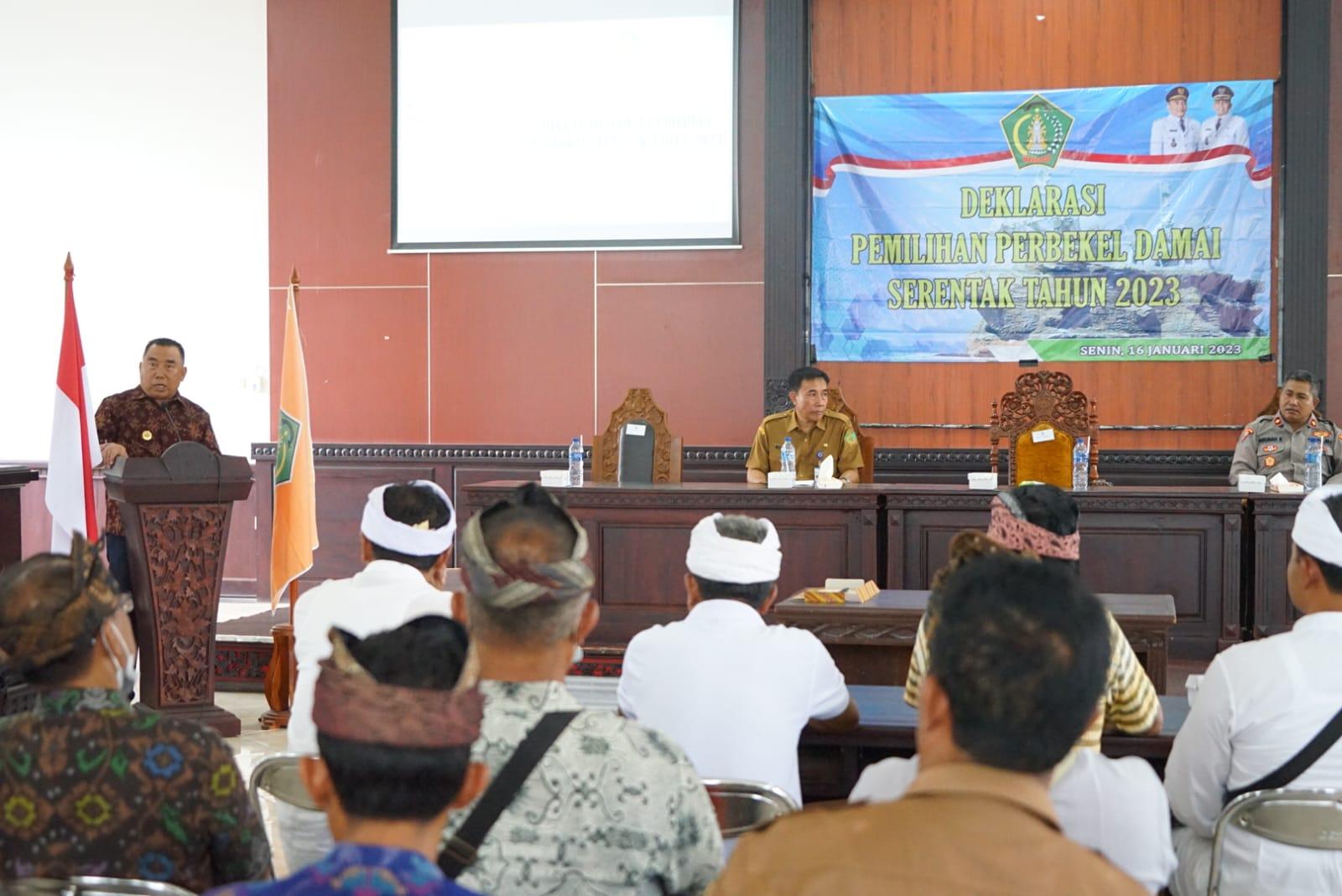 Jembrana Laksanakan Pilkel, 8 Calon Perbekel Bertarung di Tiga Desa