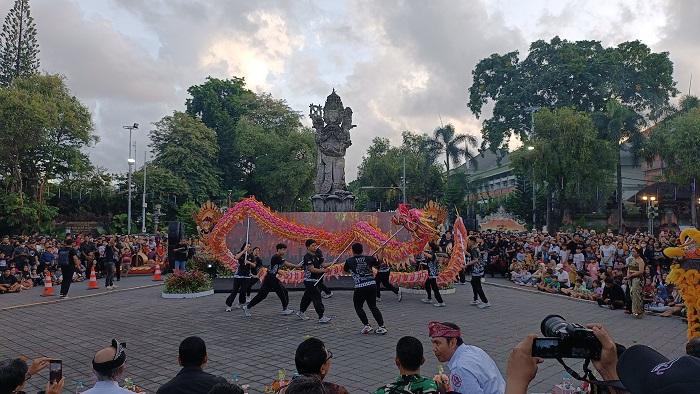 Gemakan Toleransi dan Kerukunan, Denpasar Gelar Atraksi Pementasan Multietnis di Catur Muka 