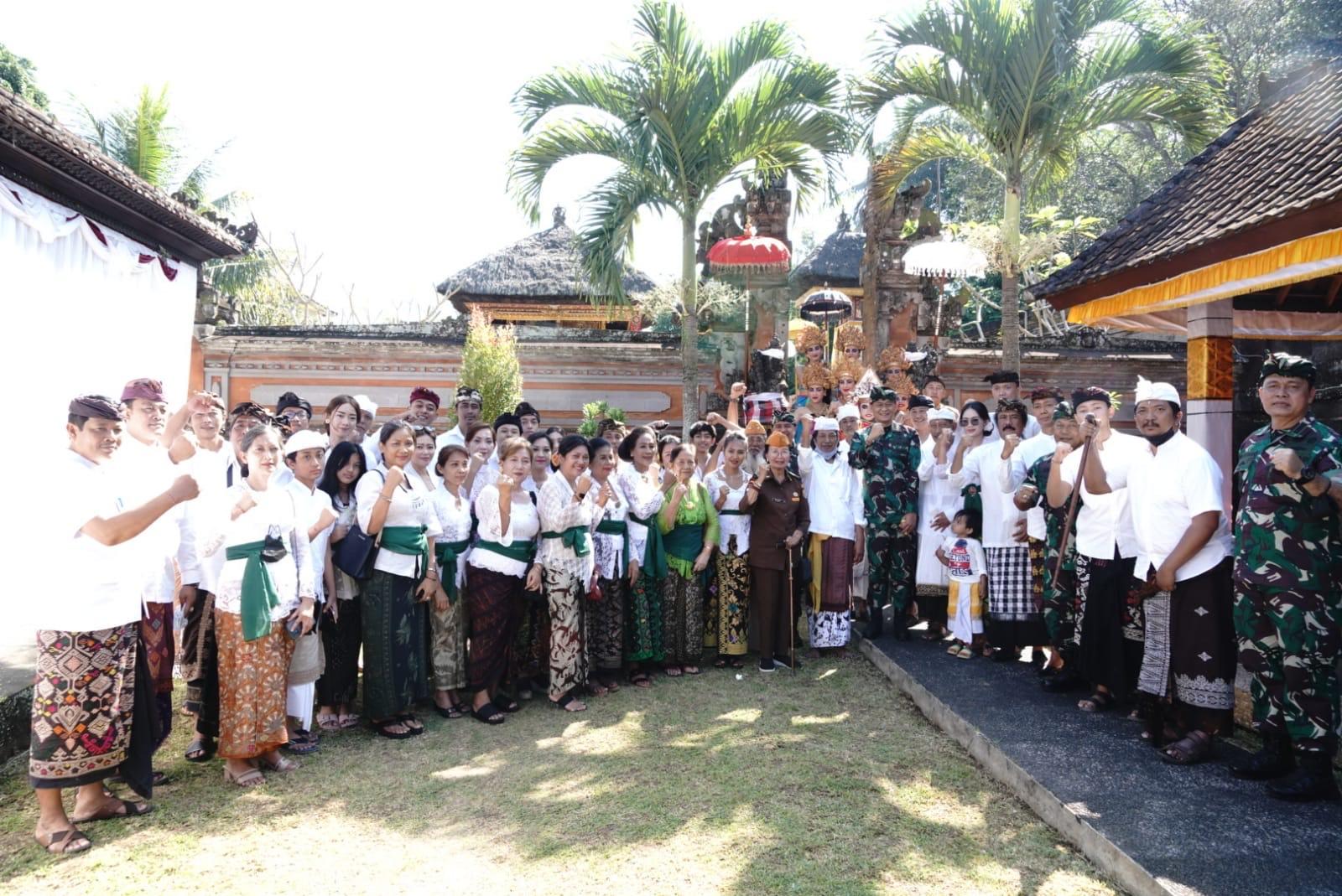 Kodam IX/Udayana Gelar Pitra Puja I Gusti Ngurah Rai Dalam Rangka Rangkaian HUT ke-65