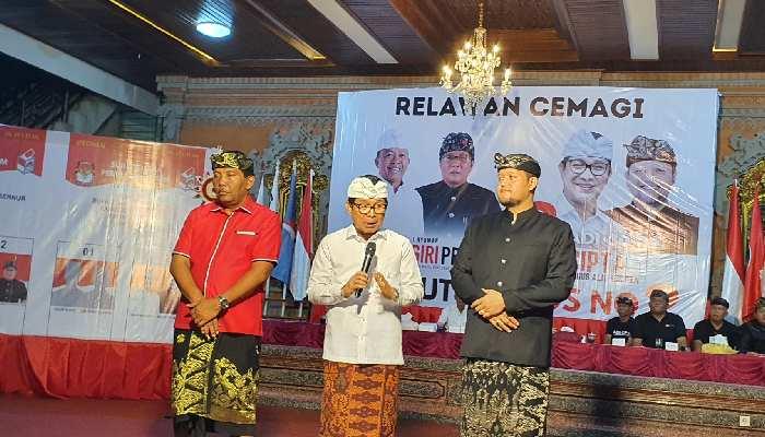 Warga Cemagi Targetkan AdiCipta Menang 90 Persen, Paslon: Kami Akan Revitalisasi Pura Batu Ngaus