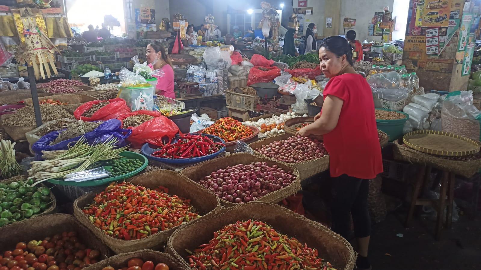Harga Cabai di Klungkung Tidak Stabil Jelang Nataru