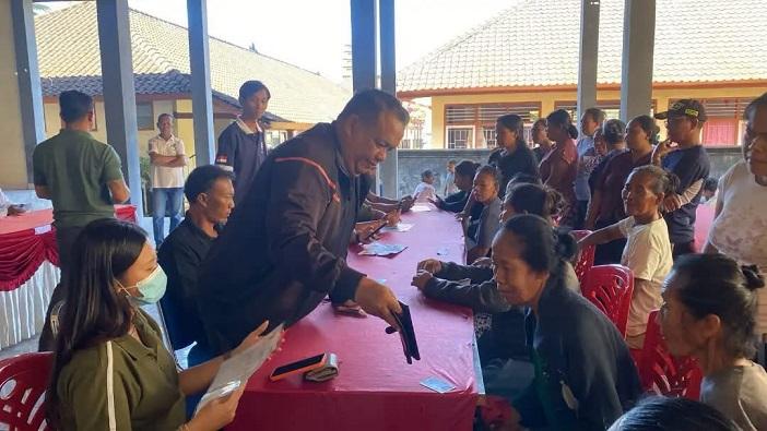 Agen Perlinsos Lakukan Pendataan, Antisipasi Data Ganda Penerima Bansos di Jembrana - Tribun-bali.com