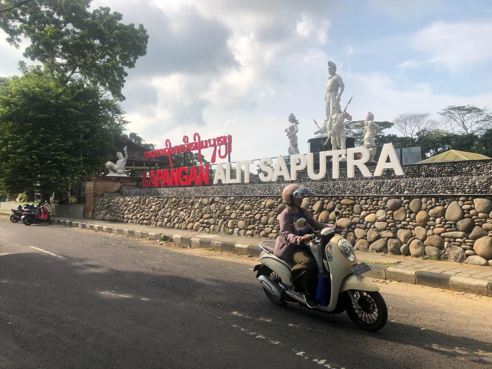 Penataan Lapangan Alit Saputra Tahan 2 Mulai Berproses, Dinas PUPRPKP Tabanan: Tahap Finalisasi