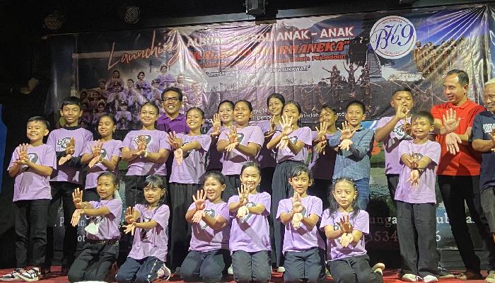 Lestarikan Bahasa Bali dan Lagu Anak-anak, Bali Kumara 9 Rilis Album Kalango Prabhaneka
