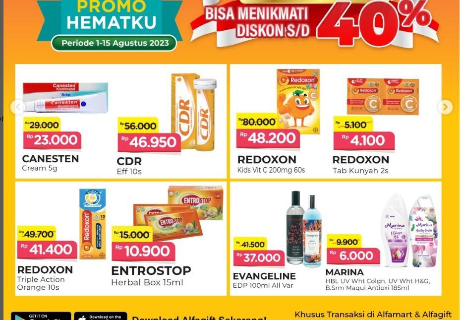 Promo Alfamart 7 Agustus 2023 Ada Diskon hingga 40 Persen: Evangeline Rp37.000 Marina Rp6 Ribuan