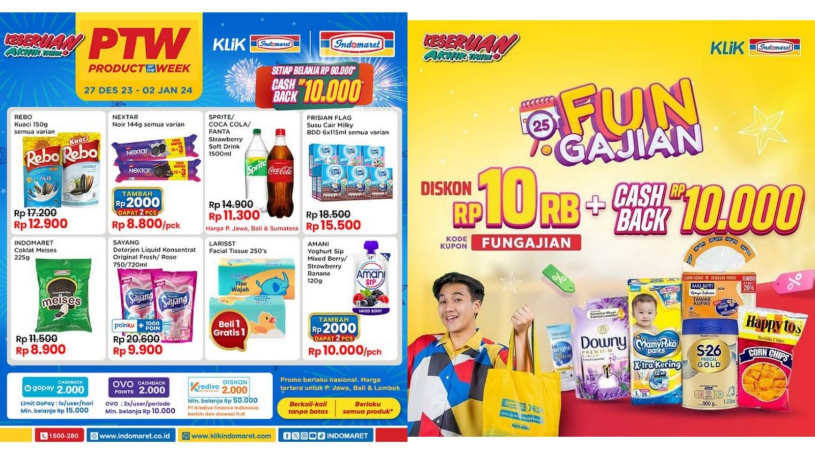 Promo Indomaret 28-31 Desember 2023, Belanja HEMAT Jelang Tahun Baru, Minyak Goreng Barco Rp 28.500