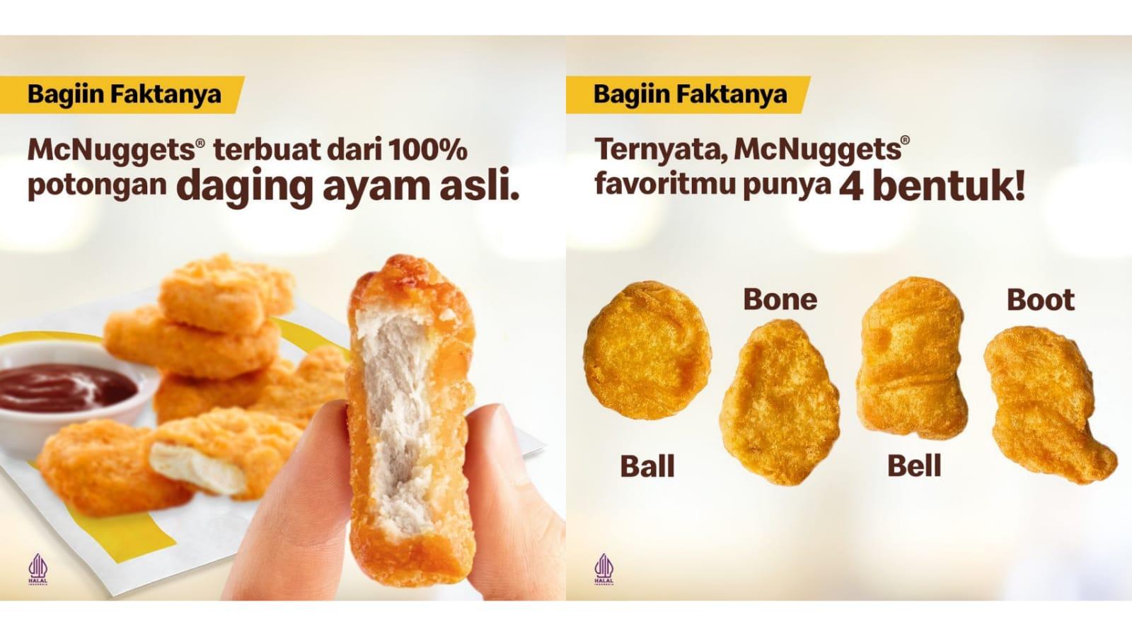 BARU! Promo McD Juni 2023, Dapatkan McNuggets dengan 3 Pilihan Rasa Berbeda