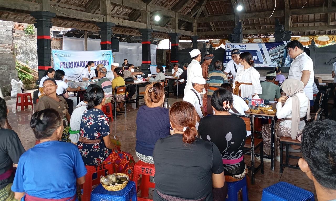 Pura Taman Sari Bali Gelar Pelayanan Kesehatan Gratis, Wujud Implementasi Tri Hita Karana