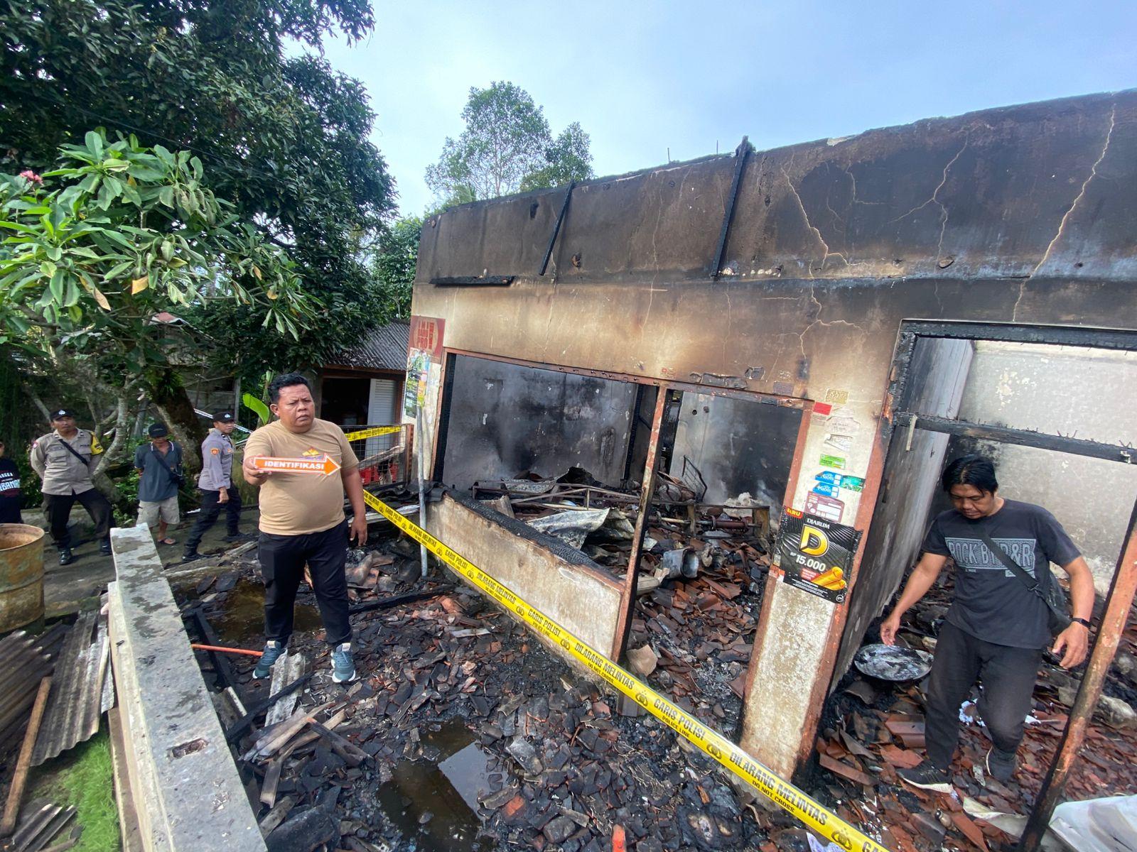 Rumah Perangkat Desa di Selemadeg Barat Tabanan Bali Terbakar, Kerugian Capai Rp300 Juta