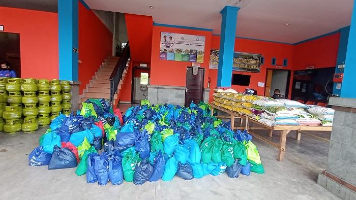 Bantuan untuk Warga Terdampak Bencana di Jembrana Masih Berdatangan, Total Ada 9.765 Kg Beras