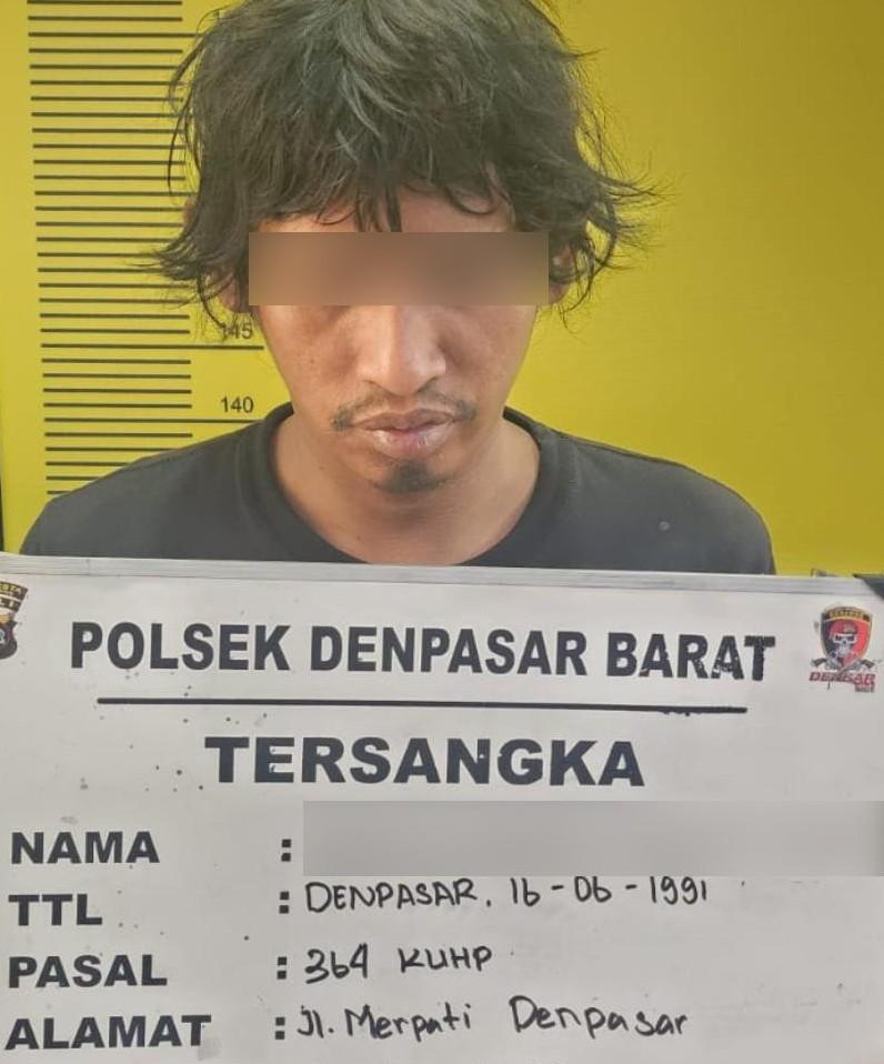 Spesialis Pencurian Helm Ditangkap Polisi di Denpasar Bali, Beraksi di Belasan TKP Curi Belasan Helm