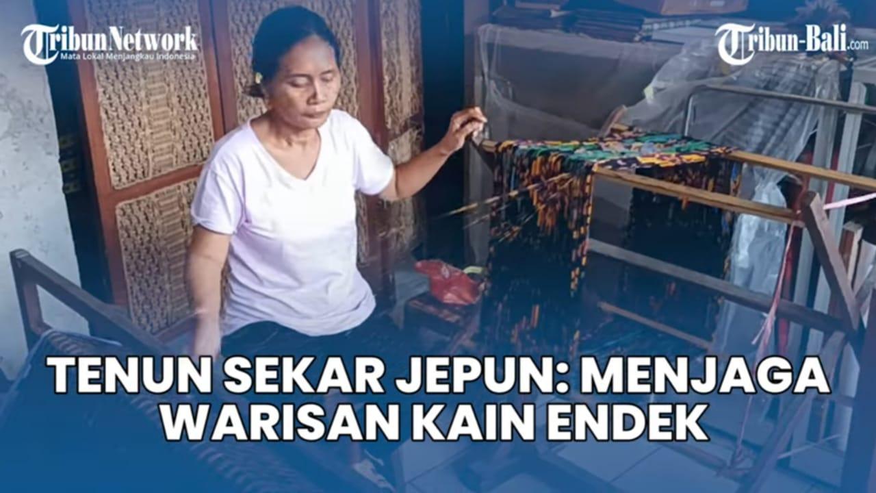UMKM Pengrajin Tenun Sekar Jepun: Menjaga Warisan Budaya Lewat Kain Endek Tradisional