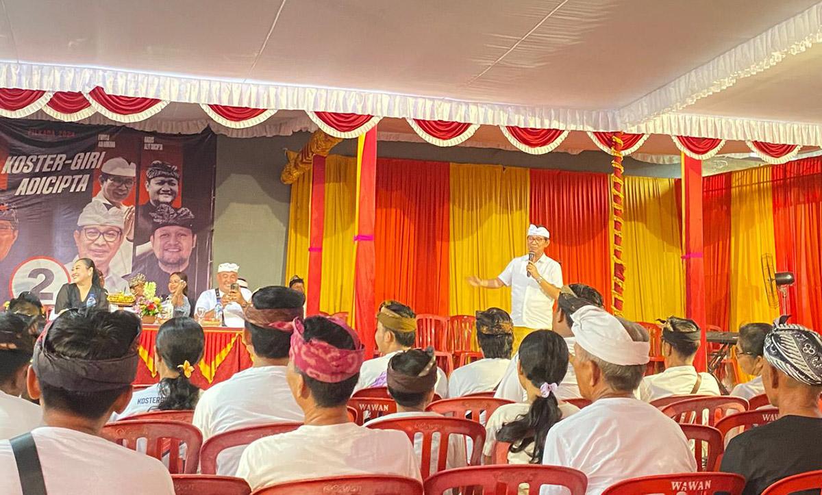 Adi Arnawa Dinilai Punya Rekam Jejak Bagus, Ini Alasan Semeton PSAK Kuta Utara Dukung Adicipta