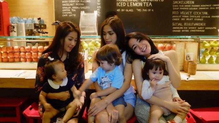 Lucunya, Saat Anak Jessica Lebih Milih Anak Ruben Onsu, Anak Gisela Gigit Jari