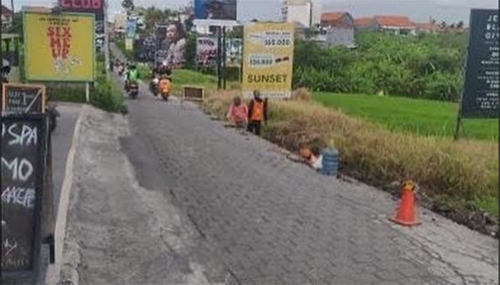 Shortcut Canggu Badung Akan Diperbaiki dengan Anggaran Rp 1,3 M, Pengendara Diminta Cari Jalur Lain
