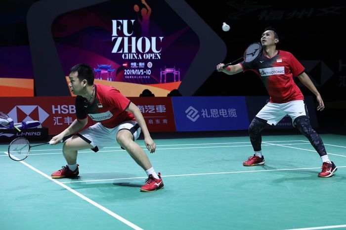 Hasil Thailand Open 2021, Ahsan/Hendra Tak Berkutik Melawan Ganda Putra Korea Selatan