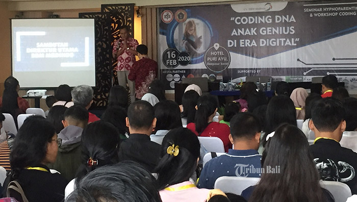Mengatasi Masalah Anak dengan Hypnoparenting, Seminar Coding DNA Anak Genius Digelar di Denpasar