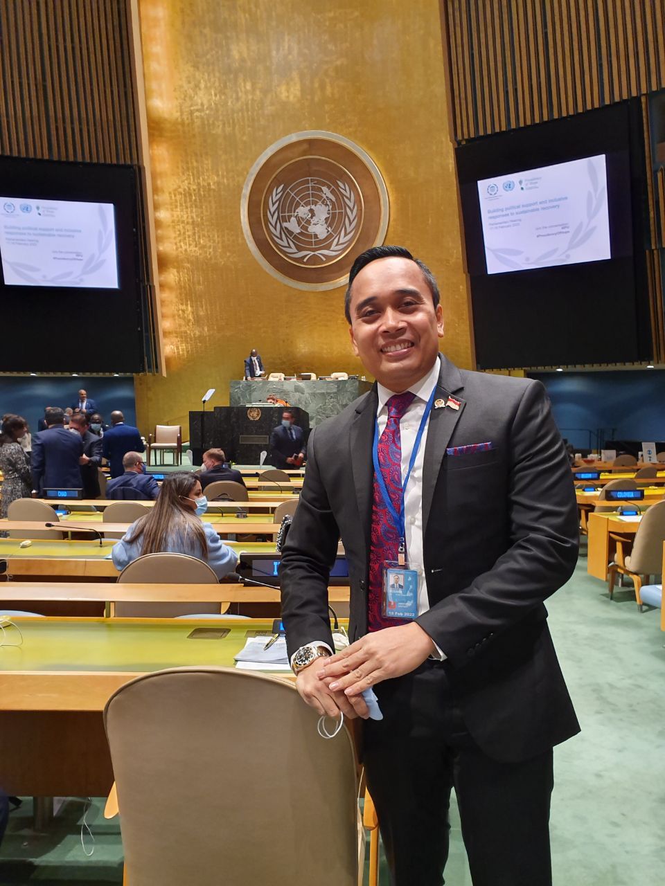 Hadir di Pertemuan Parlemen Dunia PBB di New York, PSR Undang Anggota ke Pulau Dewata Bulan Depan