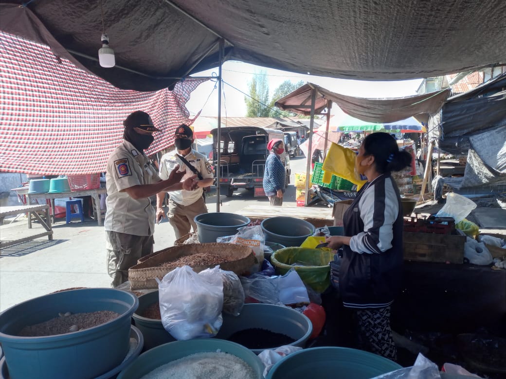 Pemkab Bangli Terapkan Denda Rp 100 Ribu Bagi Masyarakat Tak Pakai Masker