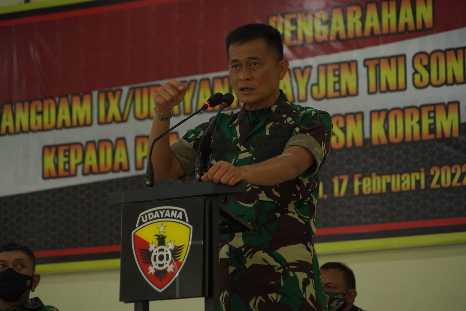 Pangdam Udayana Beri Arahan Pengamanan & Antisipasi COVID-19 Jelang MotoGP Mandalika Bulan Maret