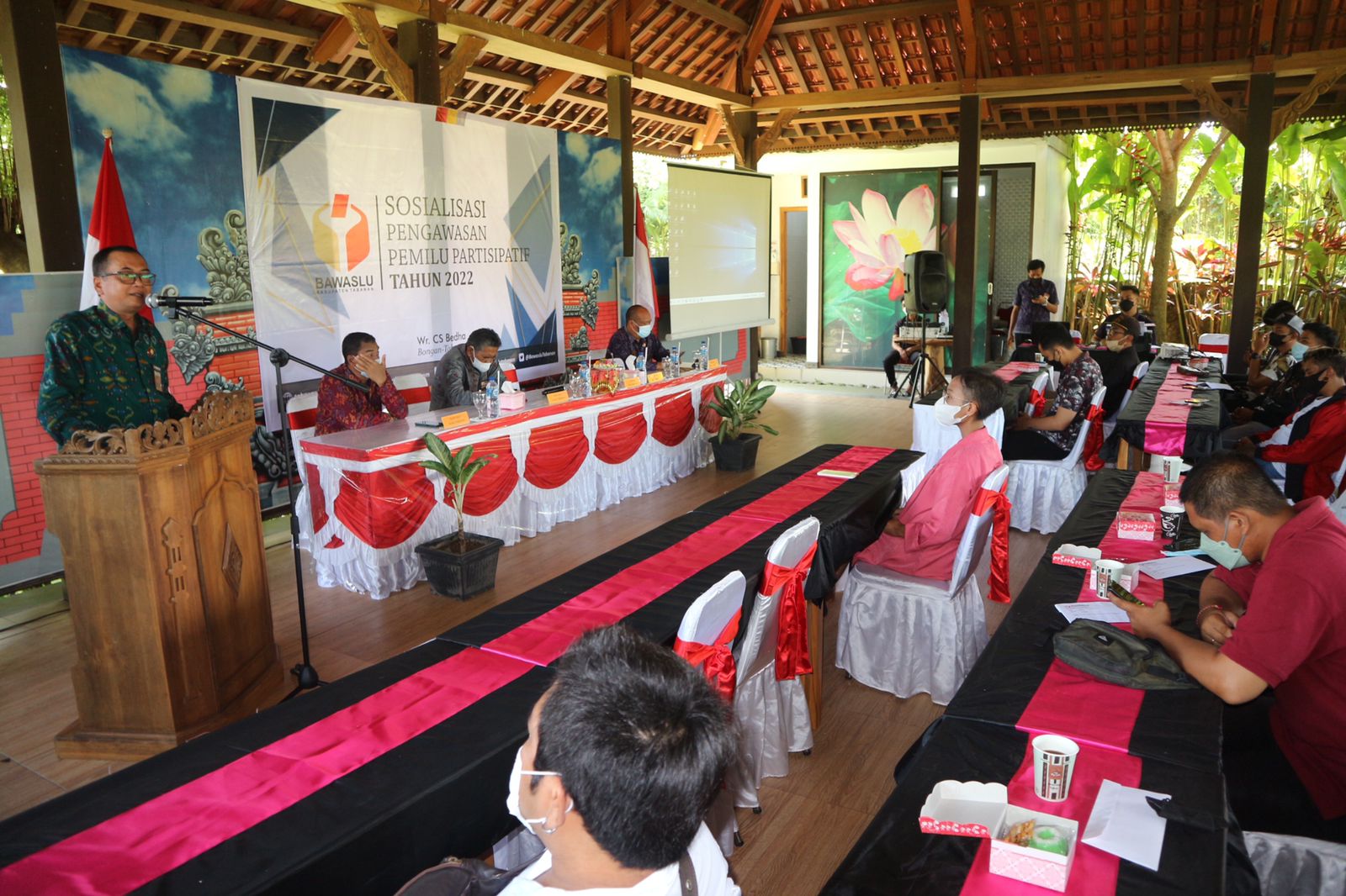 Bawaslu Tabanan Rangkul STT dan Karang Taruna Tabanan, Sosialisasikan Pengawasan Partisipatif