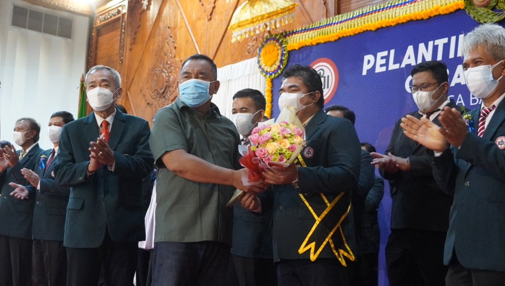 IDI Jembrana Dilantik, Bupati Tamba Ajak Layani Masyarakat Dengan Tulus