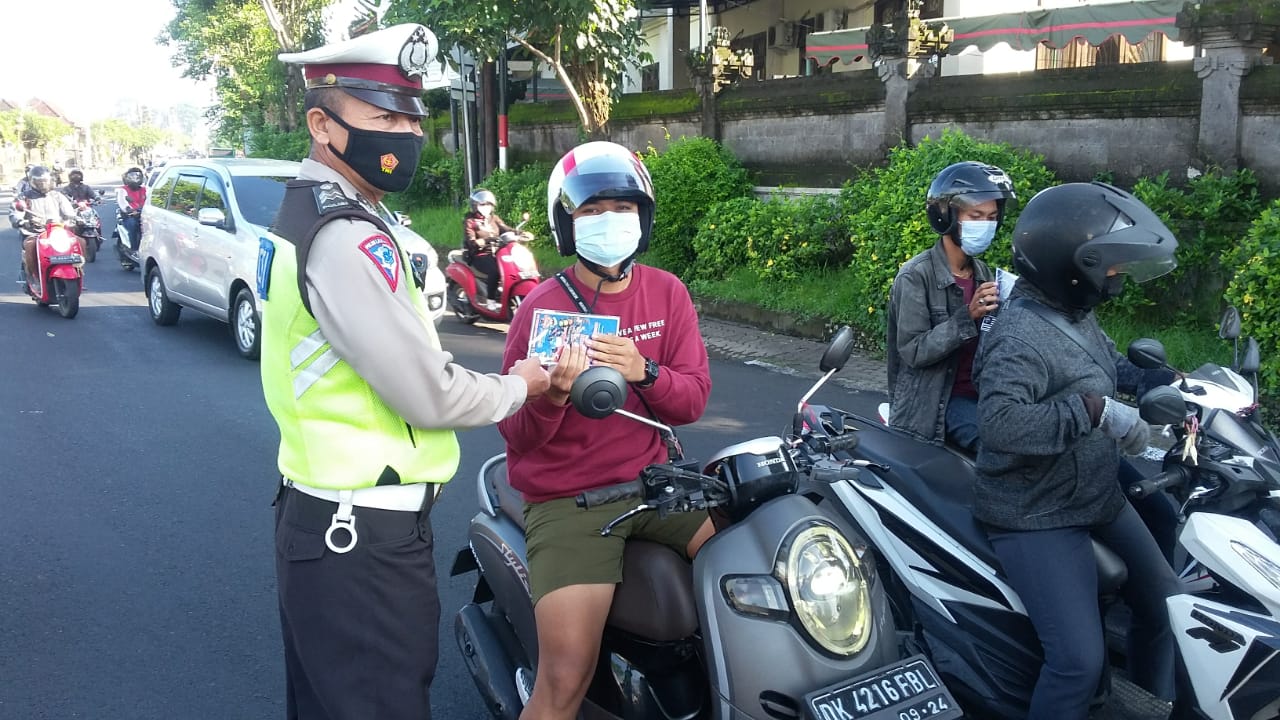 Ops Zebra Agung 2021, Kasat Lantas Badung Catat Terdapat 332 Pelanggar
