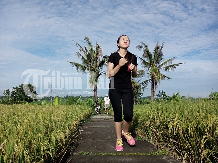 Jogging Track Kertalangu: Wisata Olahraga dan Alam Persawahan yang Asri di Tengah Denpasar