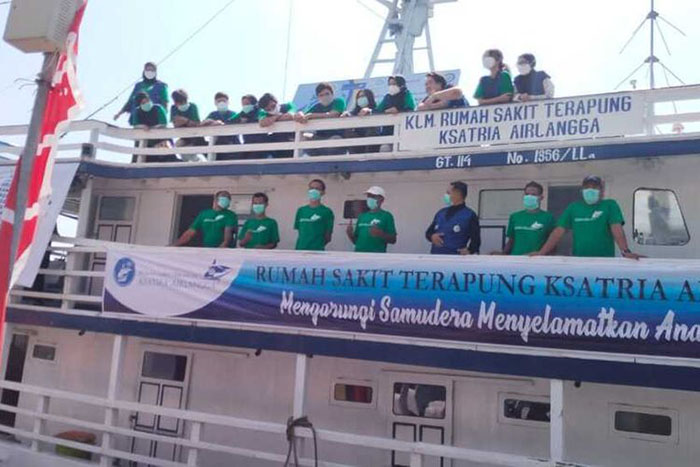 RS Terapung Unair Jelajahi 15 Pulau Kecil di Sumenep Madura, Jalankan Misi Edukasi Warga Soal Covid