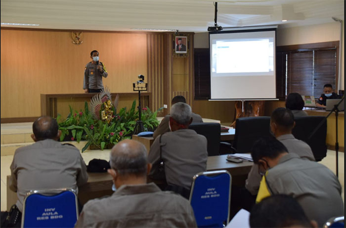 Jelang Personelnya Pensiun, Kapolres Badung Berikan Pesan Ini Saat Latram