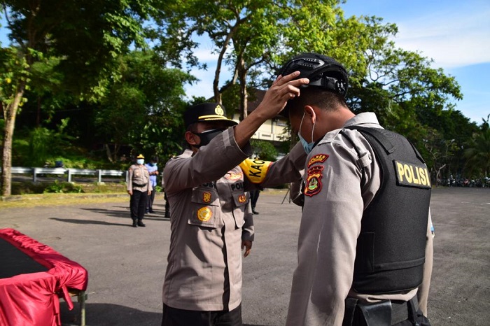 Turunkan 291 Personel, Polres Badung Mulai Lakukan Pengamanan Malam Ini hingga Tahun Baru