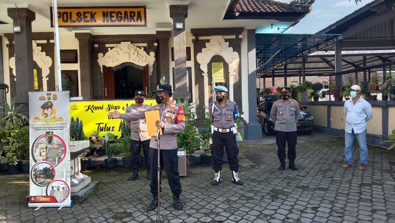 Polres Jembrana & Jajaran Luncurkan Program Pisang Batu Guna Berikan Pelayanan yang Humanis