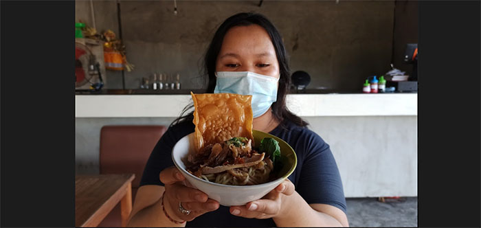 Usaha Kuliner di Bali Tawarkan Harga Terjangkau Saat Pandemi, Semangkuk Mie Milenial Mulai Rp 10.000