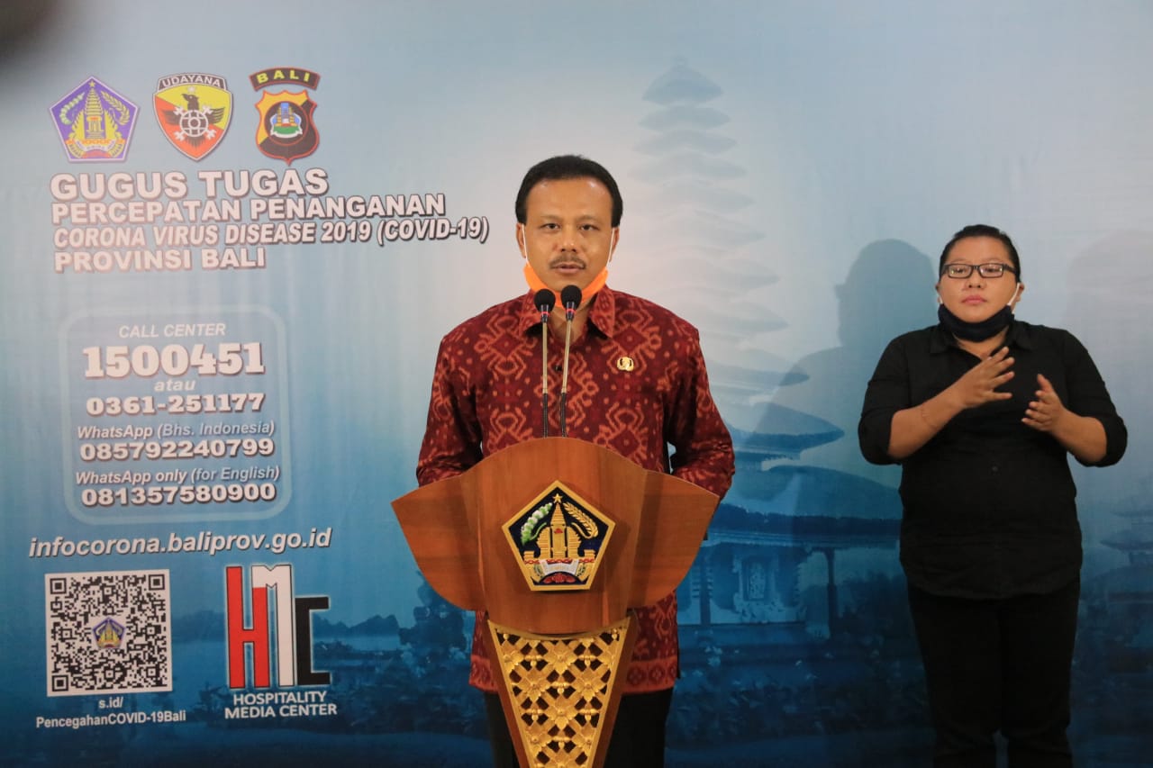 Update Kasus Covid-19 di Bali, Positif: 7 Orang, Sembuh: 17 Orang, Dalam Perawatan 105 Orang