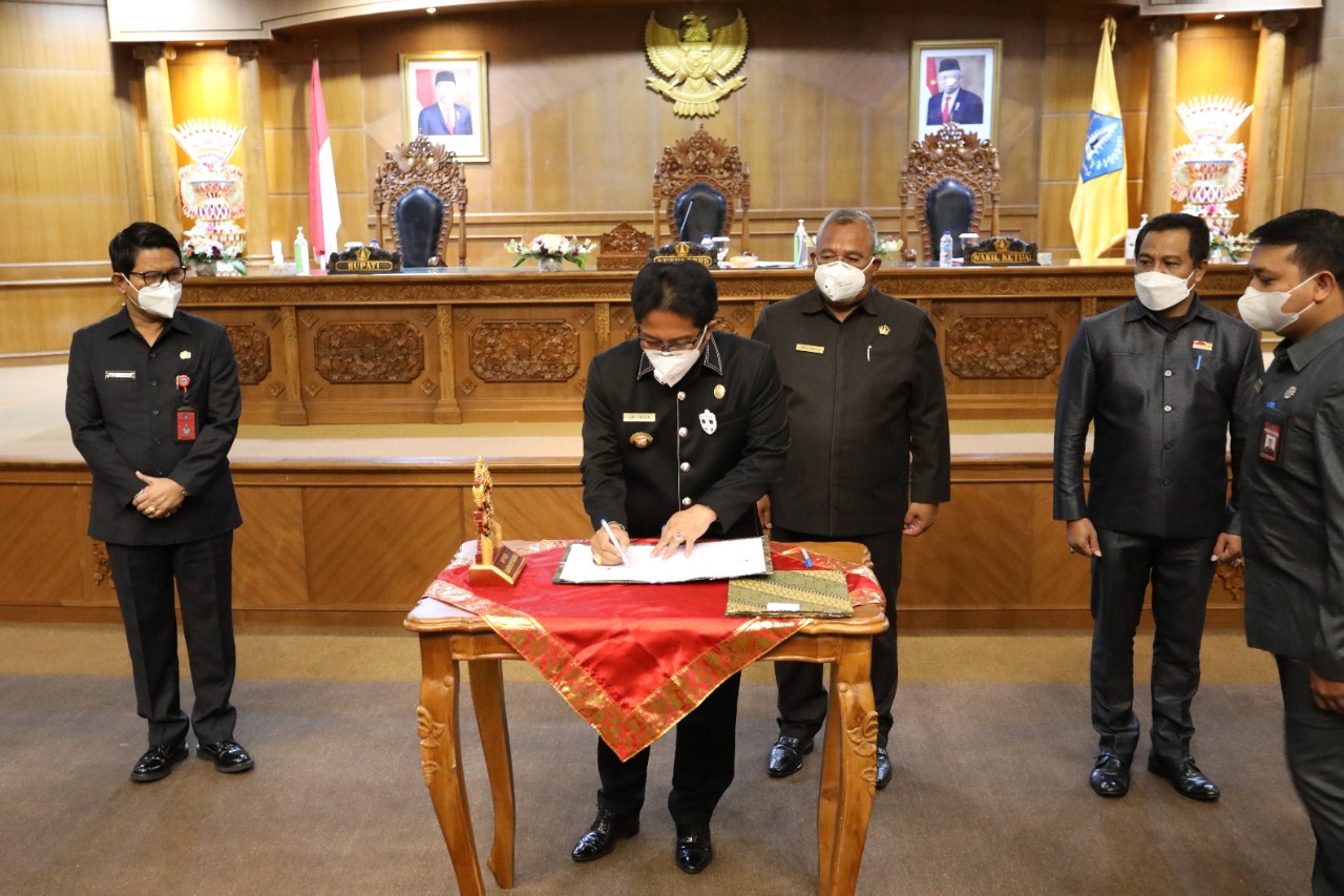 Sepakati KUA dan PPAS, Bupati Giri Prasta Apresiasi Kinerja DPRD Badung