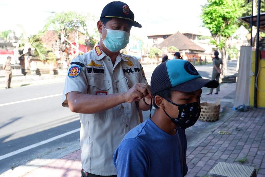 Vaksin Jalan Prokes Tidak Boleh Kendor, Operasi Yustisi Tetap Digencarkan di Klungkung