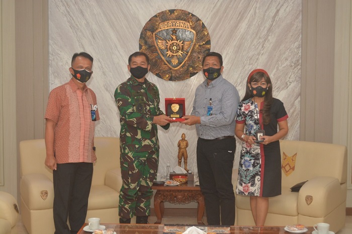 Pangdam IX/Udayana Bahas Pemulihan Ekonomi dan Kesejahteraan Masyarakat dengan Bank BNI