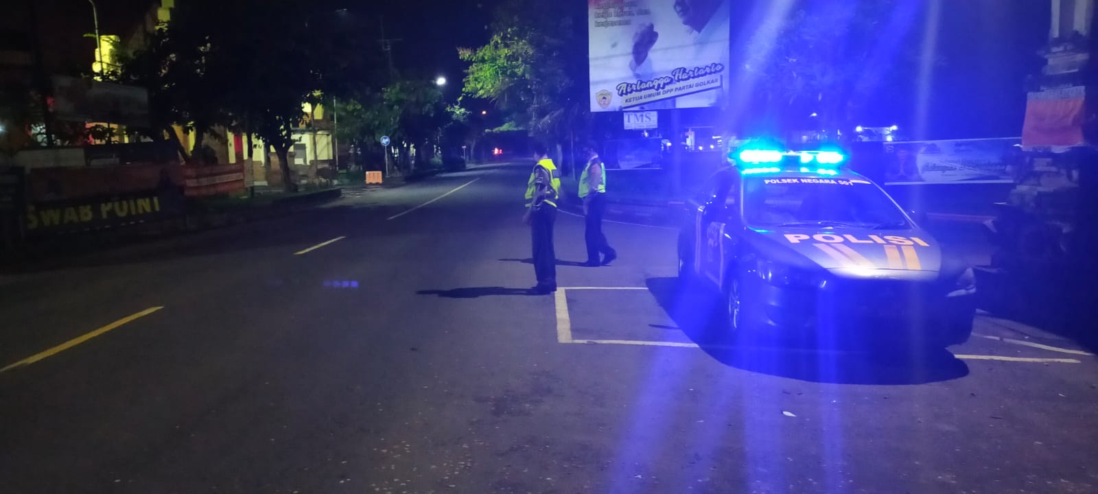 Antisipasi Jalur Rawa, Unit Lantas Polres Jembrana dan Jajaran Patroli Kawasan