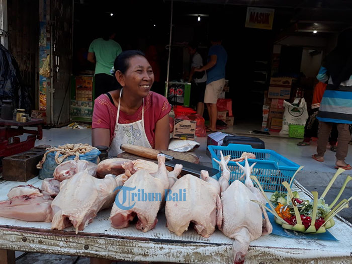 WIKI BALI - Harga Kebutuhan Pokok Jelang Lebaran 2020 di Denpasar, Harga Ayam Boiler Kian Melejit