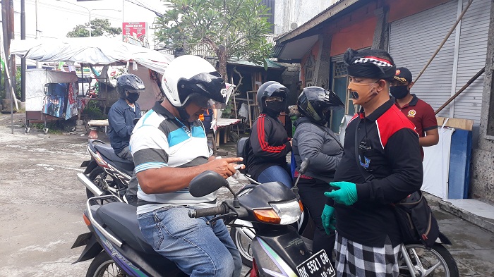 PSBB di Denpasar, Tak Ada Penjagaan Pintu Masuk