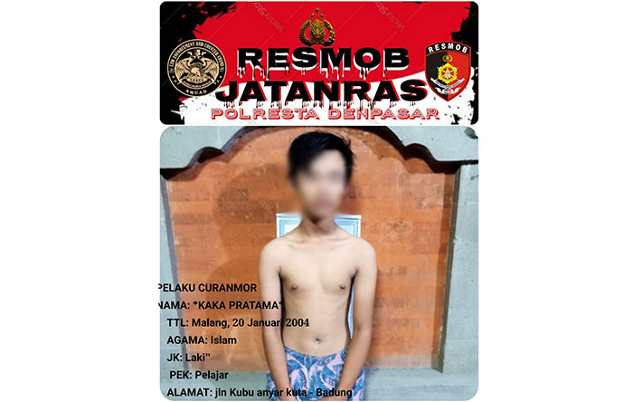 Kasus Sebelumnya Masih Proses Pelimpahan Berkas, Pelajar Ini Kembali Diringkus karena Mencuri Motor