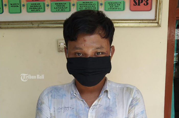 Zainal Tertangkap Mencuri Vespa di Gianyar