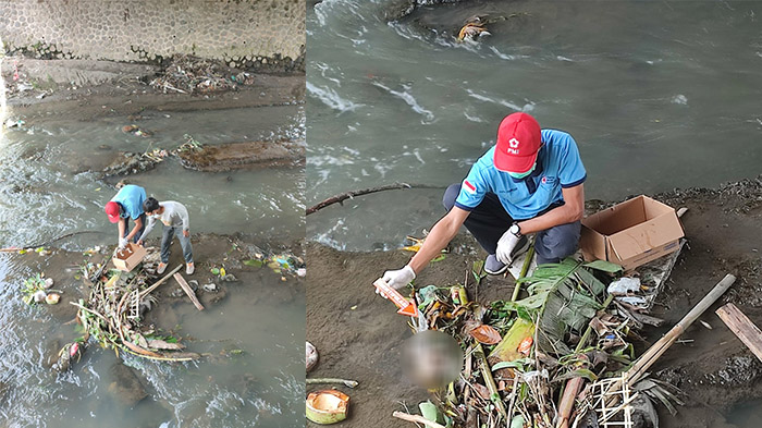 BREAKING NEWS: Penemuan Orok di Tukad Mati Denpasar, Diduga Baru Lahir dan Sempat Dikira Boneka