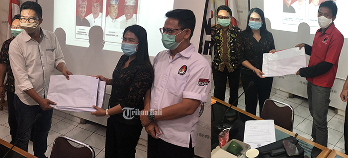 Dua Paslon Pilkada Jembrana 2020 Setuju dengan Desain Surat Suara dari KPU