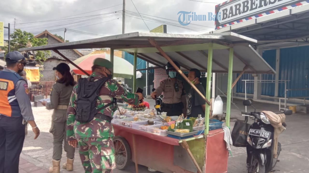 Sasar Wilayah Padangsambian Denpasar, 6 Pelanggar Dikenakan Denda Rp. 100 Ribu