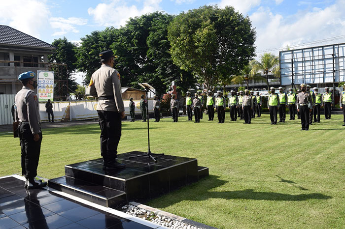 Operasi Patuh Agung Digelar 14 Hari, Polres Tabanan Fokus Tangani Kasus Covid-19 & Atensi Balap Liar