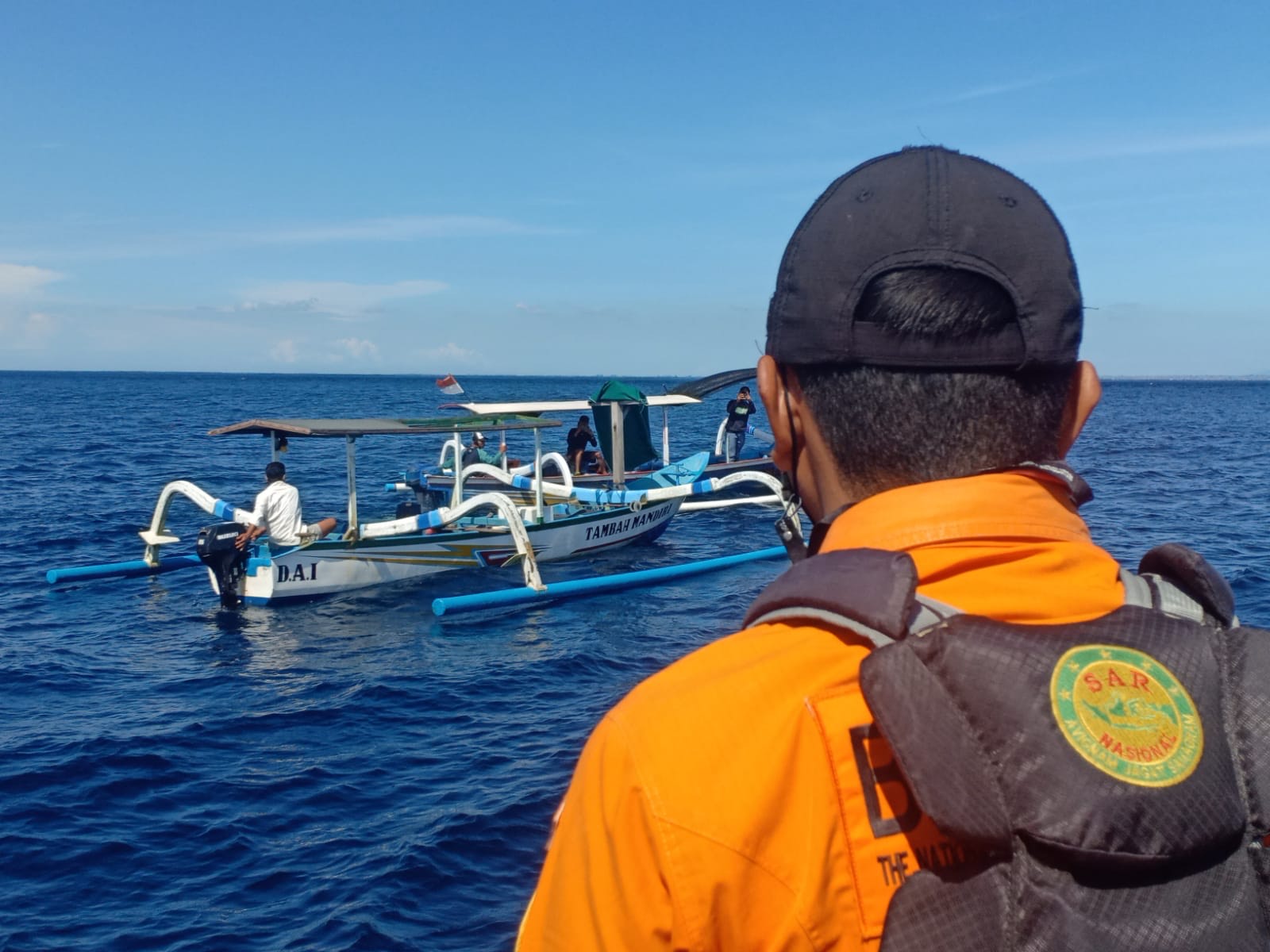 Seorang Nelayan yang Sempat Hilang di Perairan Labuan Amuk Ditemukan Dalam Keadaan Selamat