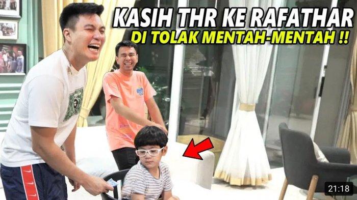 Rafathar Tagih Honor Syuting Karena Nongol di Youtube Baim Paula, Begini Respon Baim Wong